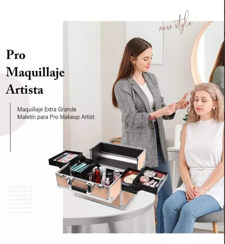 MALETIN ORGANIZADOR DE COSMÉTICOS