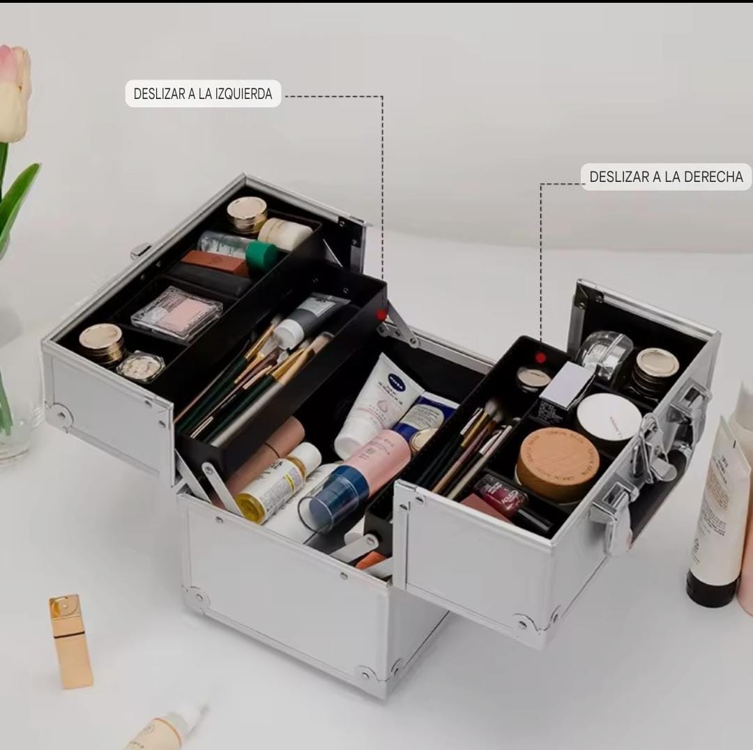 MALETIN ORGANIZADOR DE COSMÉTICOS